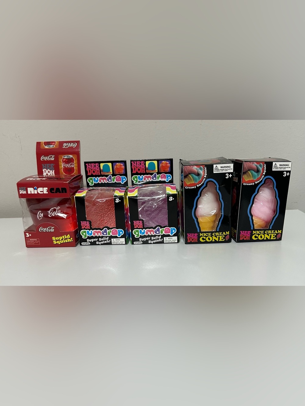 Brand New Needoh Quishy Lot
